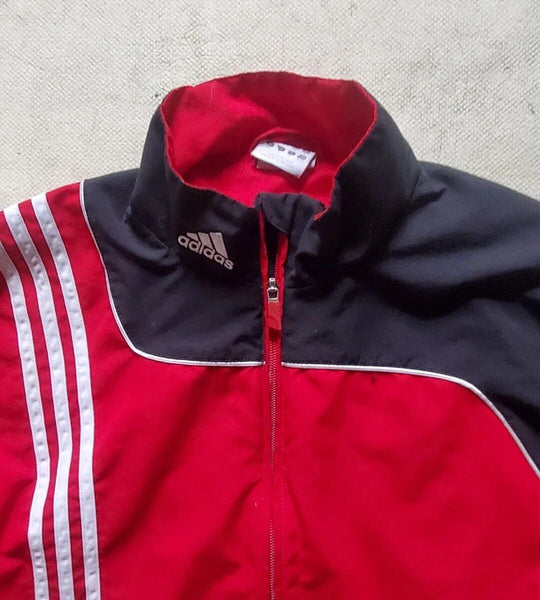Vintage ADIDAS German 4th Division Tracksuit Jacket Mens L SC Vier U Marschlande
