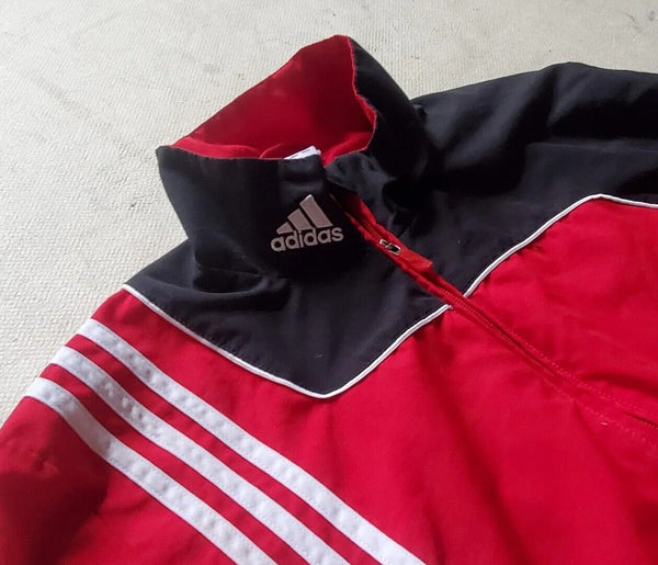 Vintage ADIDAS German 4th Division Tracksuit Jacket Mens L SC Vier U Marschlande