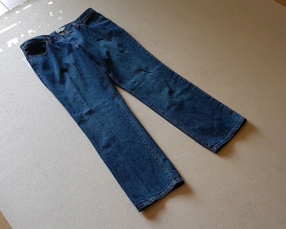 Womens TOMMY HILFIGER JEANS W 32 L 30 Regular Fit RRP Blue Denim No. 77