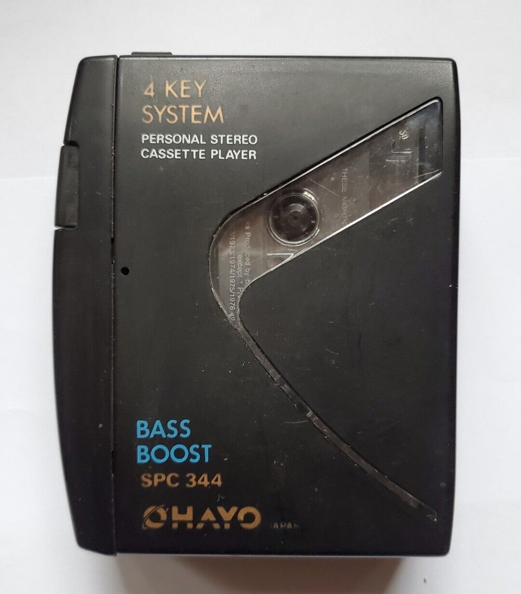OHAYO SPC 344 4 Key Stereo Cassette Player Bass Boost Tested