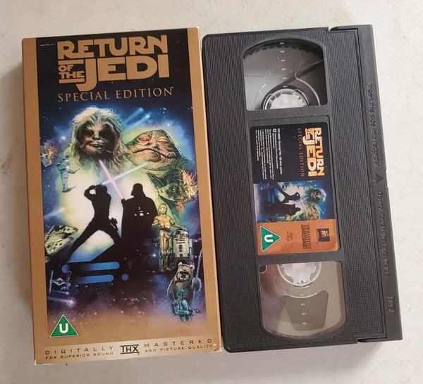 STAR WARS Trilogy Special Edition VHS Lucas arts 1997
