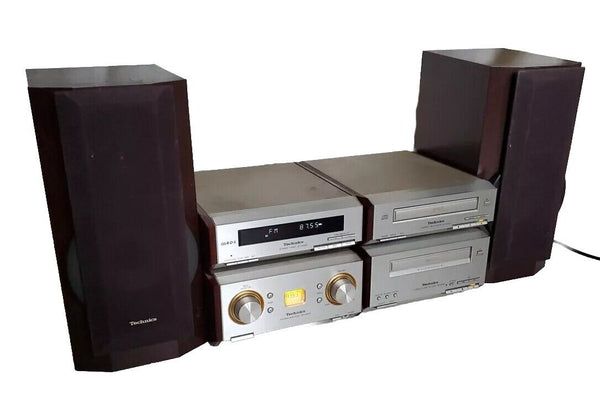 TECHNICS SL ST RS SE HD550 - CD Cassette Stereo HiFi Inc Speakers Fully Tested