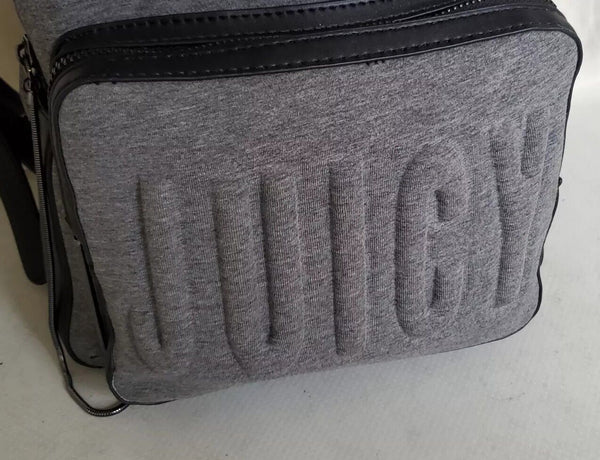 Juicy Couture Backpack Mini Rucksack Aspen Black Grey New - Half Price