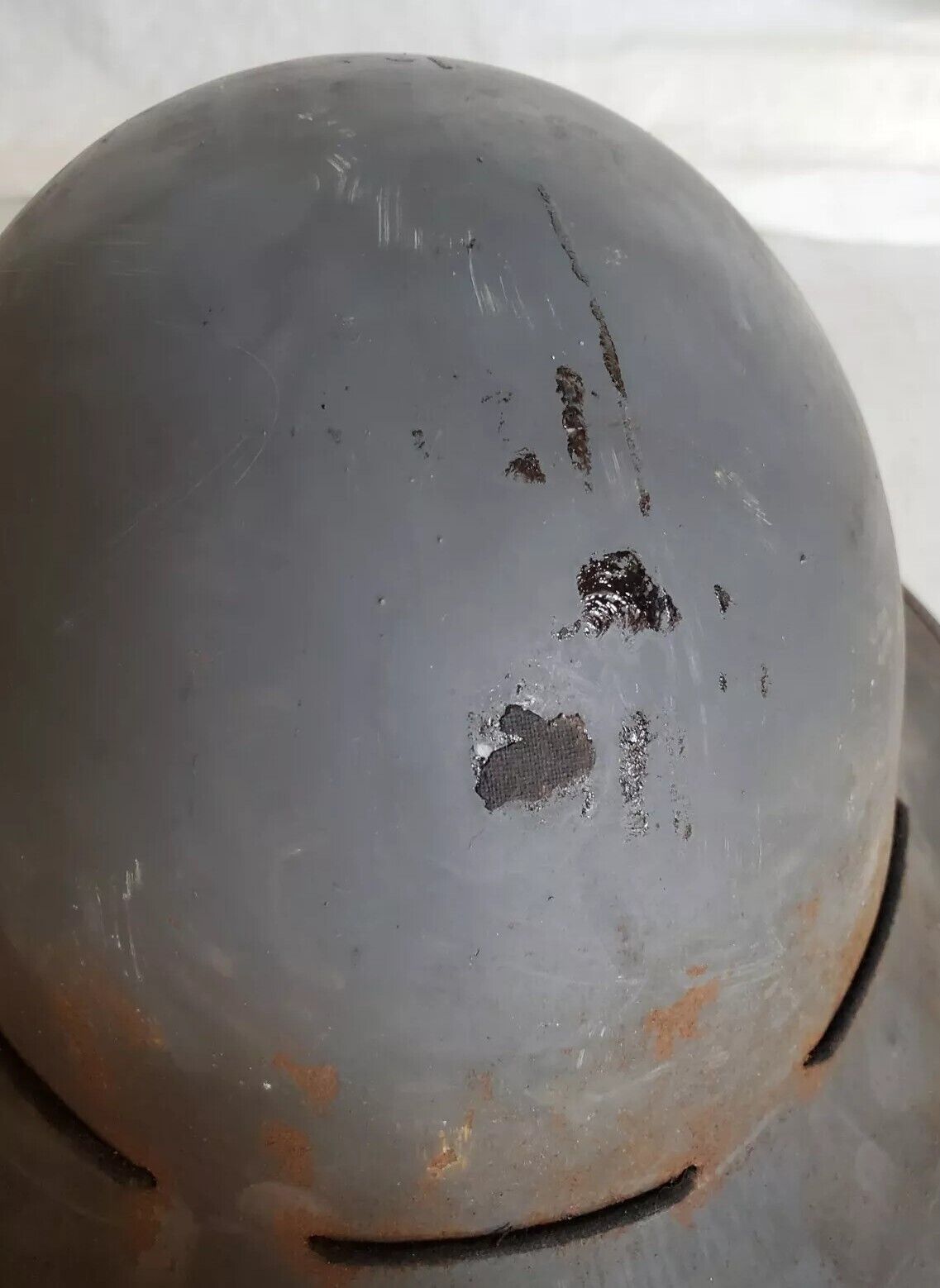 WW2 British Home Front Fire Wardens Helmet SMLD 1941 Inc Lining Zuckerman