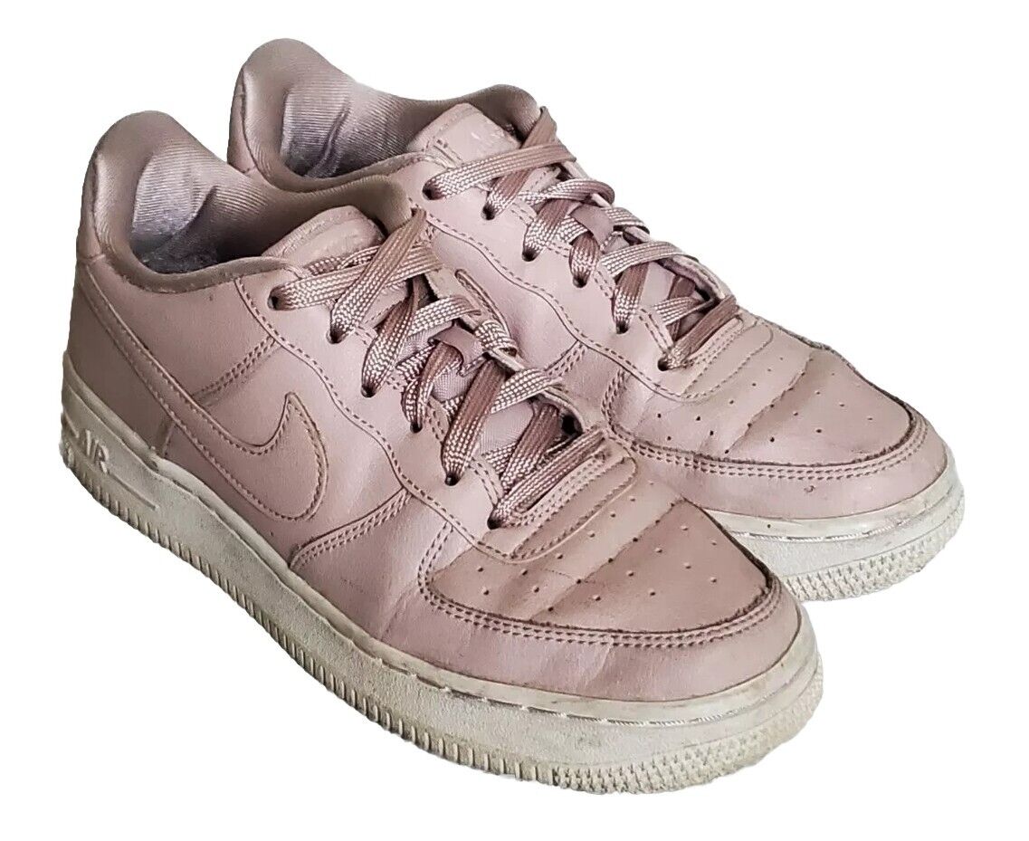 NIKE AIR FORCE 1 Womens Trainers Uk 4.5 Eu 37.5 Pink White Leather