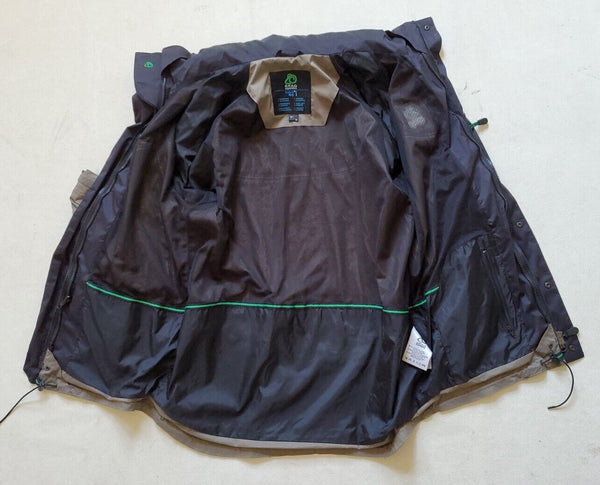 CRAGHOPPERS Jacket Coat Mens M Aquadry Lite Khaki Waterproof Lightweight Hooded