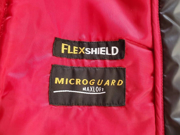JACK WOLFSKIN Jacket Womens L Flexshield Insulated Grey and Red Was £180