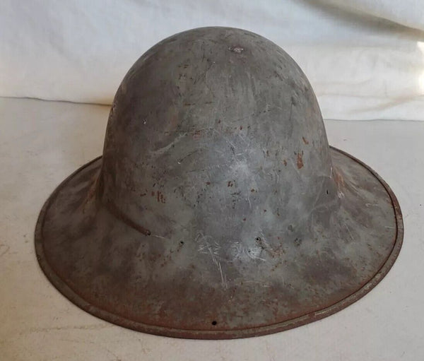WW2 British Home Front Fire Wardens Helmet SMLD 1941 Inc Lining Zuckerman