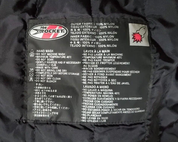 Joe Rocket Motorcycle Jacket Coat Ballistic Series Mens 2XL USA Import