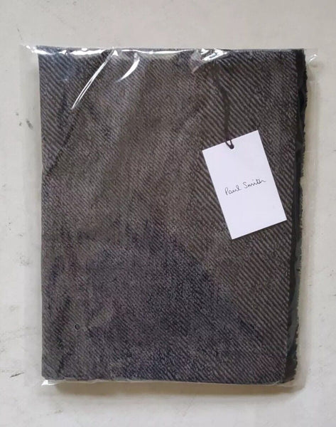 PAUL SMITH Pashmina Scarf Shawl Cashmere Monochrome Fade Made in UK Rrp £189