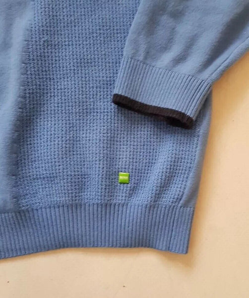 HUGO BOSS Golf Jumper Mens XL Zelchior Pro Quarter Zip Water Repellent - Signed