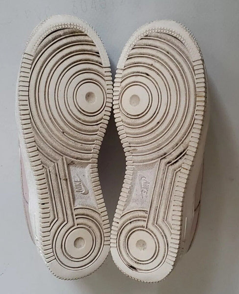 NIKE AIR FORCE 1 Womens Trainers Uk 4.5 Eu 37.5 Pink White Leather