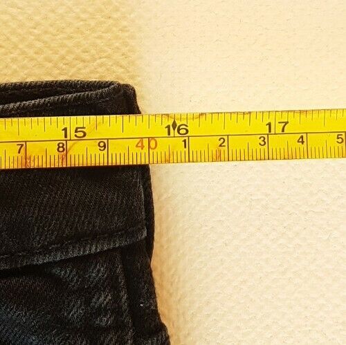 LEVIS 511 Jeans W 30 L 28 Classic Fit Vintage Black Denim Black Tab (216)