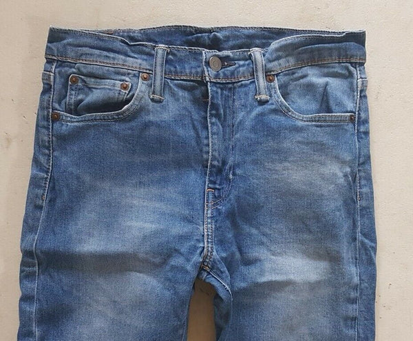 LEVIS 510 Jeans W 30 L 27 Classic Fit Vintage Mid Blue Denim Red Tab - 192
