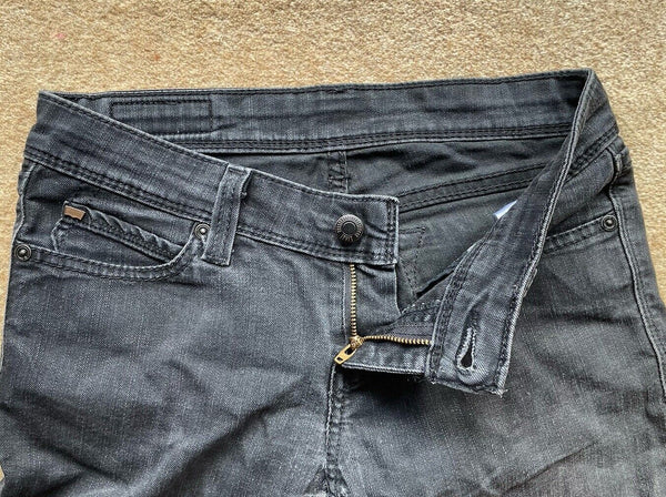 Womens Levis Jeans 511 W 26 L 30 Slim Fit Black Denim Red Tab C16