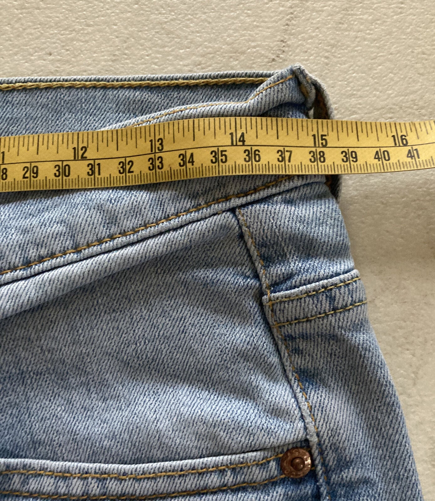 LEVIS 515 Jeans Womens W 30 L 30 Bootcut Fit Blue Denim Red Tab - 195