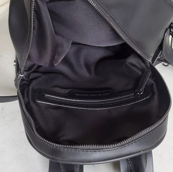 Juicy Couture Backpack Mini Rucksack Aspen Black Grey New - Half Price