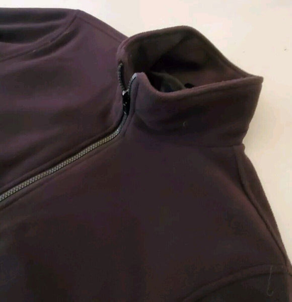 Gant Jacket Coat Mens L Reversible Manhattan Double Black Fleece Raincoat
