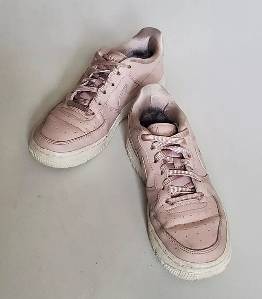 NIKE AIR FORCE 1 Womens Trainers Uk 4.5 Eu 37.5 Pink White Leather