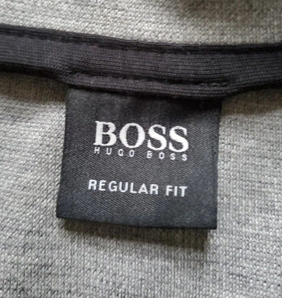 HUGO BOSS Jumper Sweatchort Mens M Grey High Collar