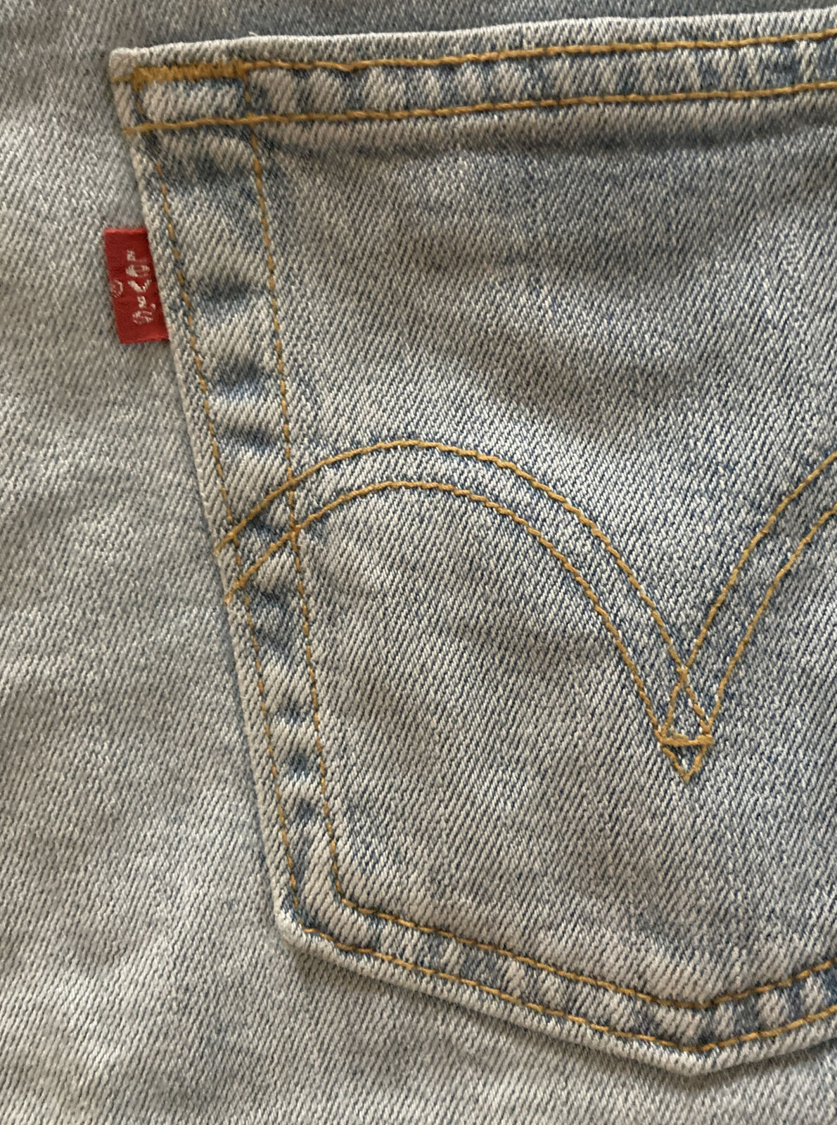 LEVIS 515 Jeans Womens W 30 L 30 Bootcut Fit Blue Denim Red Tab - 195