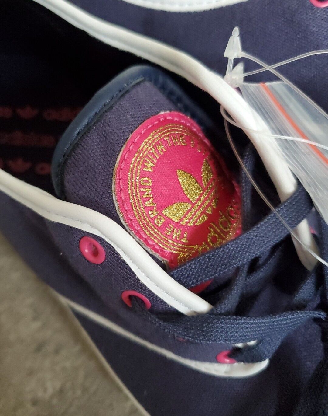 Adidas Womens ADRIA PS W Trainers UK 6.5 Navy Blue