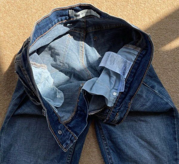 Womens Levis Jeans 542 Skinny W 26 L 32 Blue Denim Red Tab C4