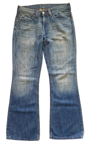 LEVIS Jeans Womens W 29 L 30 Bootcut Fit Blue Cotton Denim Red Tab