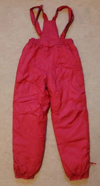 Vintage Rodeo Ski Suit Womens L Jacket Salopettes Gloves Pink Mint Condition