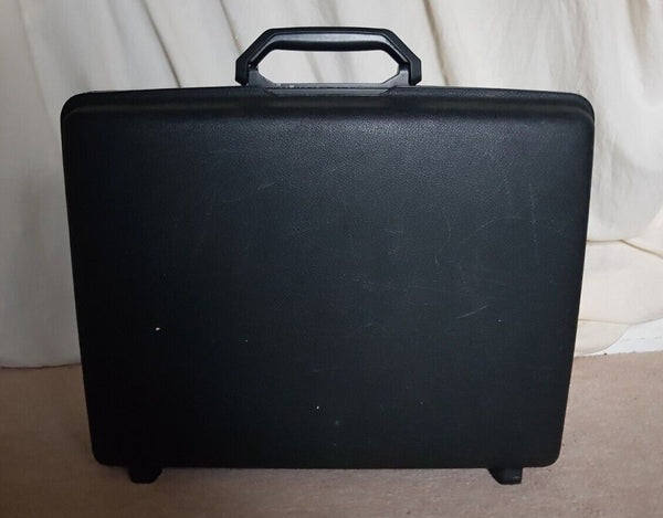 SAMSONITE Briefcase Attache XL Small Suitcase Vintage 80's Hardshell Black