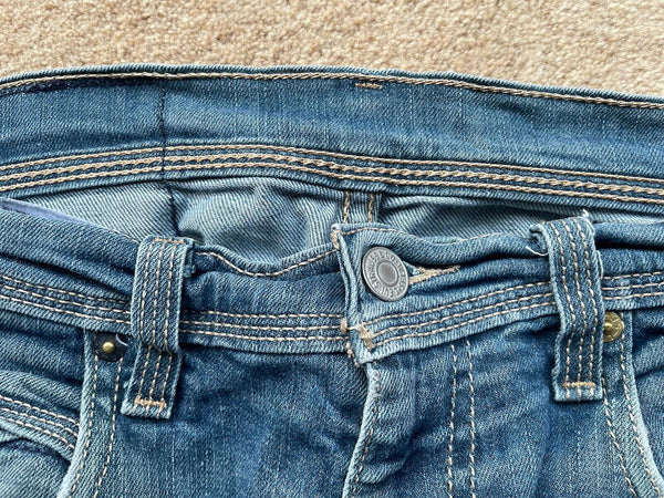 Womens Levis Jeans 511 W 29 L 32 Blue Denim Red Tab C12