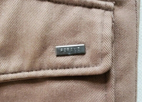 FERAUD Field Jacket Coat Mens M Tan Finest Italian Gaberdine Fabric