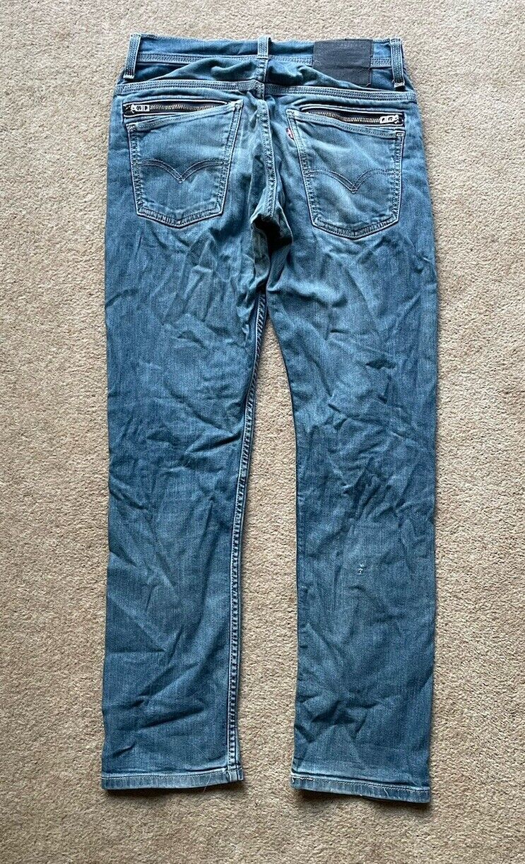 Womens Levis Jeans 511 W 29 L 32 Blue Denim Red Tab C12