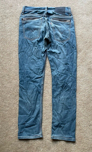 Womens Levis Jeans 511 W 29 L 32 Blue Denim Red Tab C12