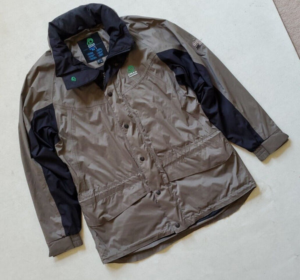 CRAGHOPPERS Jacket Coat Mens M Aquadry Lite Khaki Waterproof Lightweight Hooded