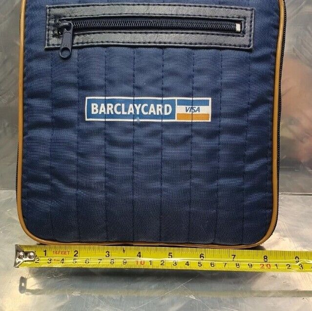 Barclaycard Visa Bag Holdall Expandable Original 1970's - Rare Promo Item