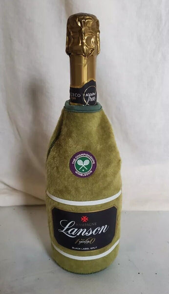 LANSON Champagne Wimbledon Cooler Jacket Cover - Green Tennis Court - Rare Model