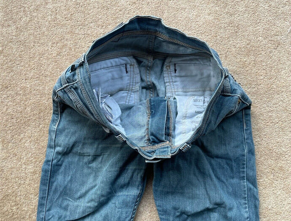 Womens Levis Jeans 511 W 29 L 32 Blue Denim Red Tab C12