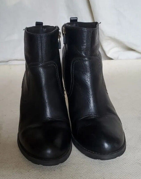 Timberland Ankle Boots Earthkeepers Stratham Heights Uk 7 Eu 40 Black Leather
