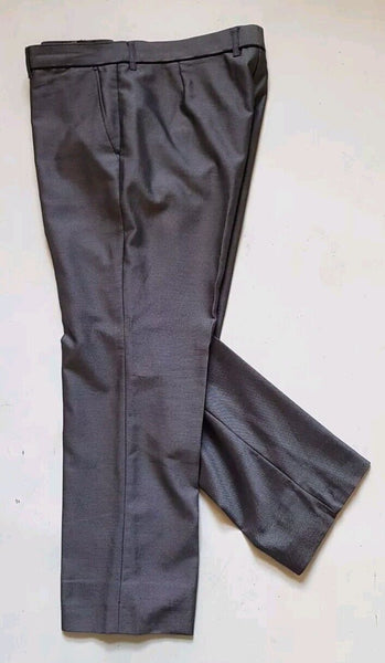 Suit By Taylor Wright Mens Jkt 44 Trs W36 Regular Fit Gunmetal Grey Worn Once