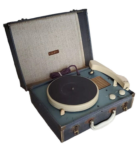 Vintage Champion Turntable Portable Record Player 1960's - Read Description