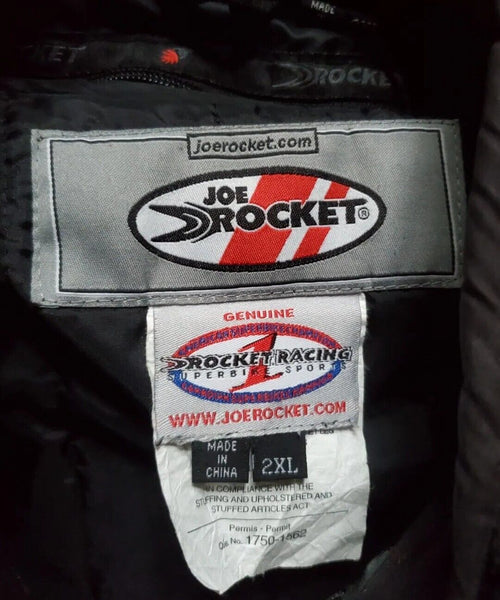 Joe Rocket Motorcycle Jacket Coat Ballistic Series Mens 2XL USA Import