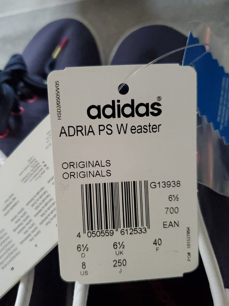 Adidas Womens ADRIA PS W Trainers UK 6.5 Navy Blue