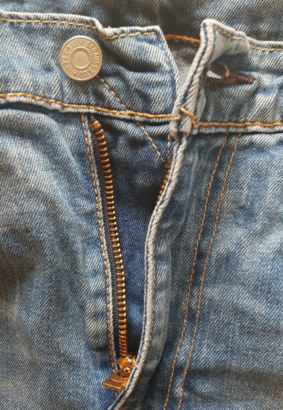 LEVIS 510 Jeans W 30 L 27 Classic Fit Vintage Mid Blue Denim Red Tab - 192