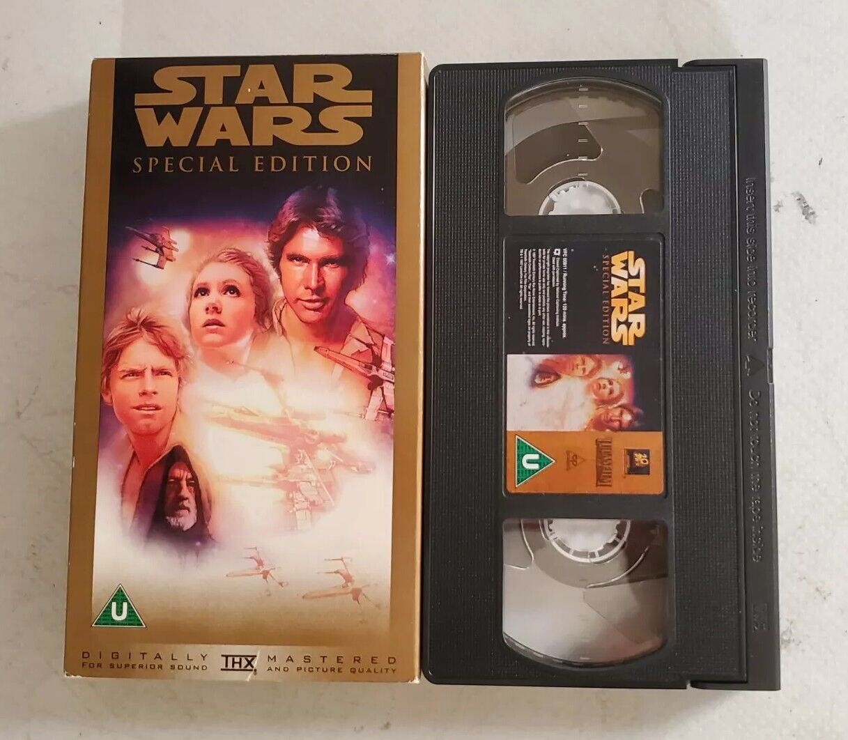 STAR WARS Trilogy Special Edition VHS Lucas arts 1997