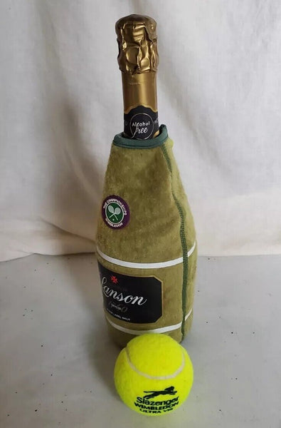 LANSON Champagne Wimbledon Cooler Jacket Cover - Green Tennis Court - Rare Model