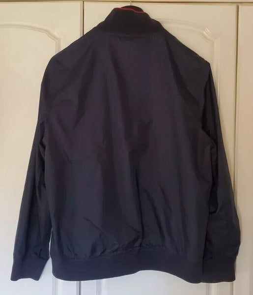 Vintage NAUTICA Sailing Jacket Mens XL Reversible Navy Blue Red