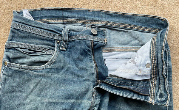 Womens Levis Jeans 511 W 29 L 32 Blue Denim Red Tab C12