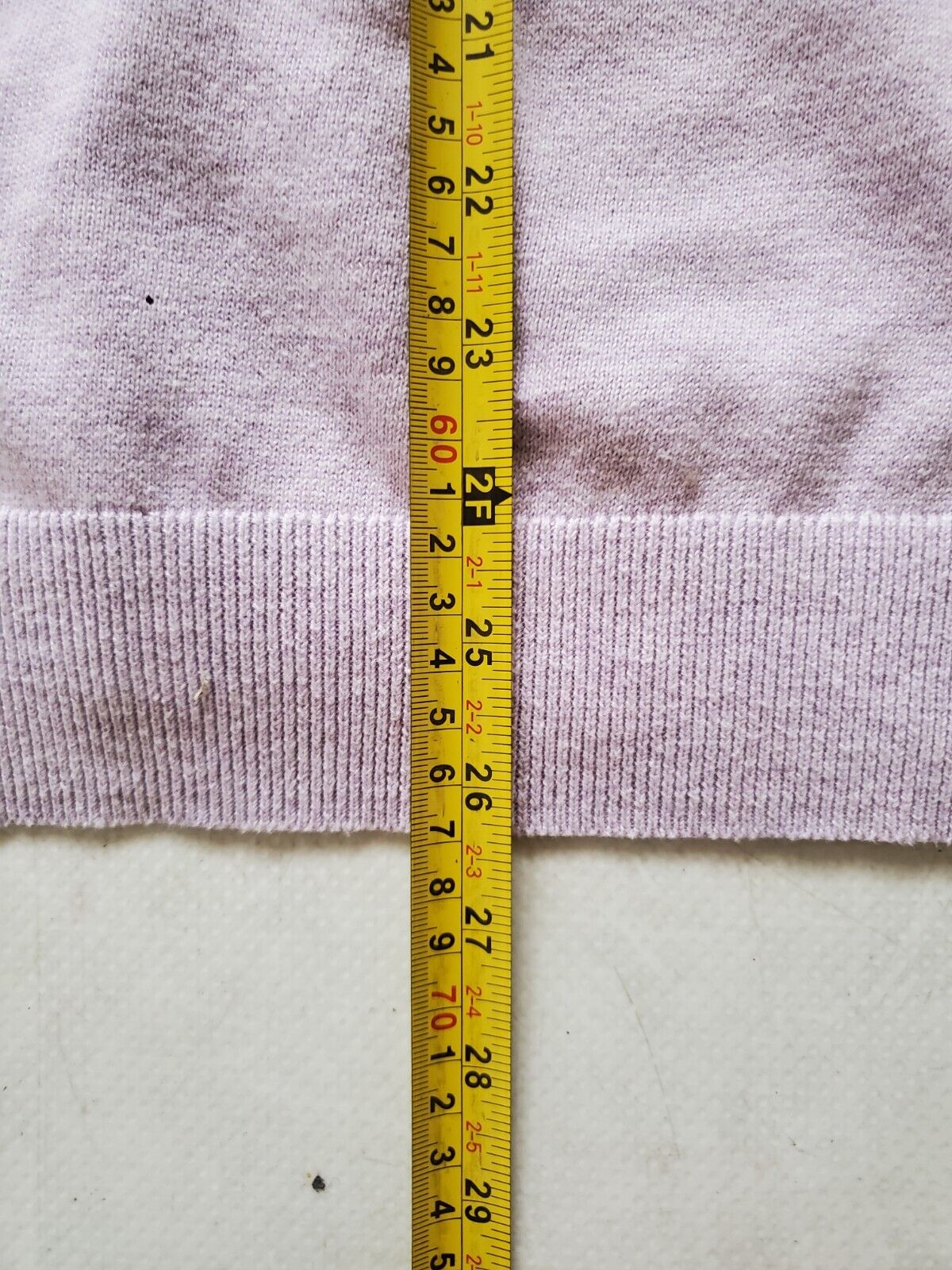 Nicole Farhi Knitted Polo Jersey Mens M Lilac