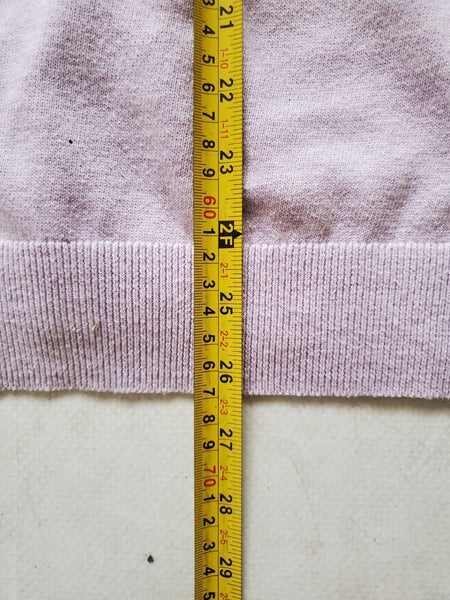 Nicole Farhi Knitted Polo Jersey Mens M Lilac